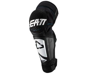 Leatt 3DF Hybrid EXT Knee & Shin Guards White/Black