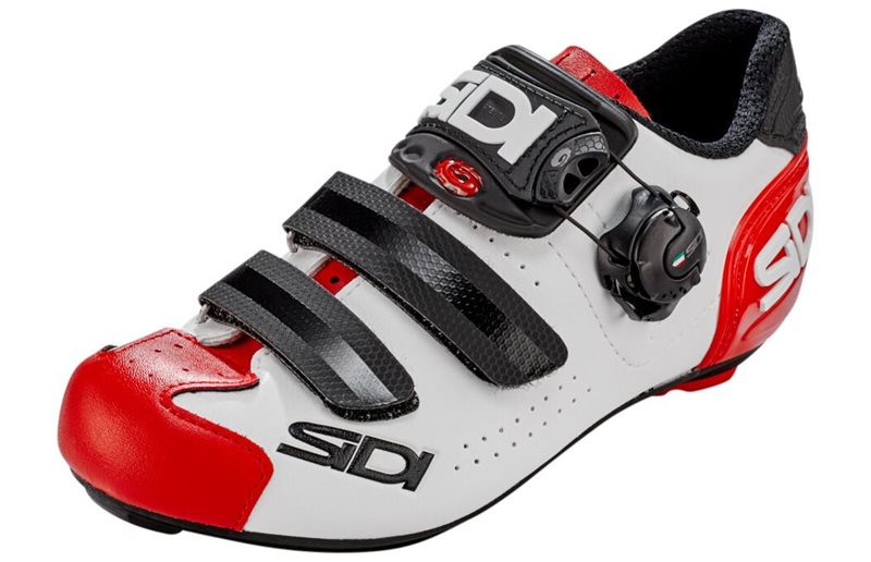 Sidi Alba 2 Shoes Men White/Black/Red