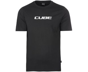 Cube Pyöräilypaita Organic T-shirt Classic Logo Men Black
