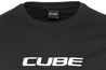 Cube Organic T-Shirt Classic Logo Men Black