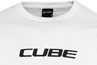 Cube Organic T-Shirt Classic Logo Men White
