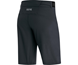 GORE WEAR Naisten pyöräilyshortsit C5 Shorts Women Black