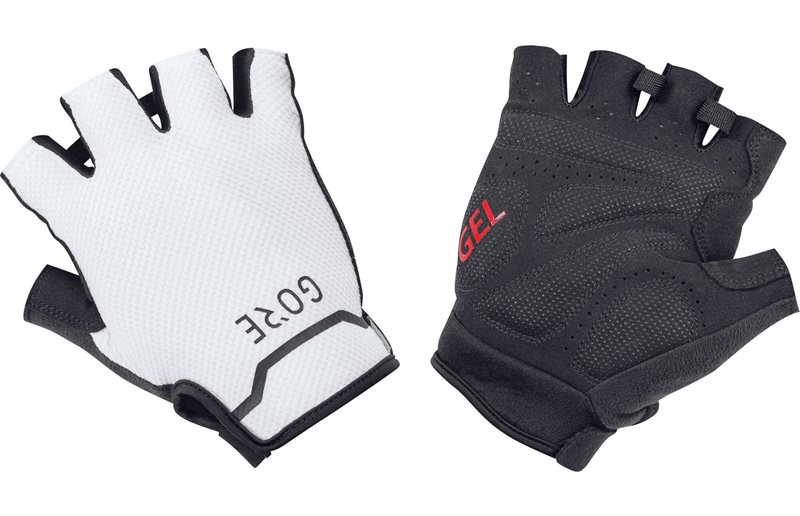 GORE WEAR Pyöräilyhanskat C5 Short Finger Gloves Black/White
