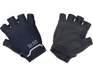 GORE WEAR C5 Short Finger Gloves Black/Orbit Blue