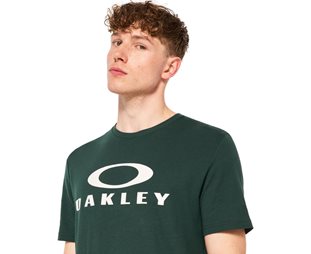 Oakley O Bark T-Shirt Men Hunter Green/White