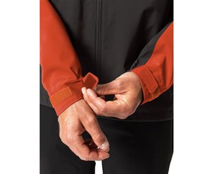 Vaude Moab Rain Jacket Men Glowing Red