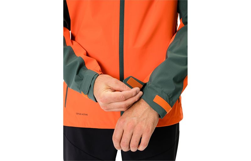 VAUDE Moab Rain Jacket Men Dusty Forest