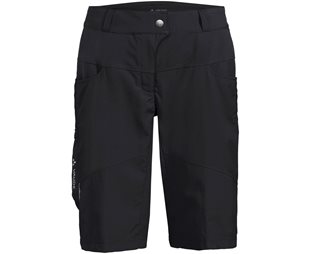 VAUDE Naisten pyöräilyshortsit Qimsa Shorts Women Black