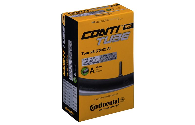 Sykkelslange Continental Tour All 28" Schrader 40mm 32/47-622/42-635