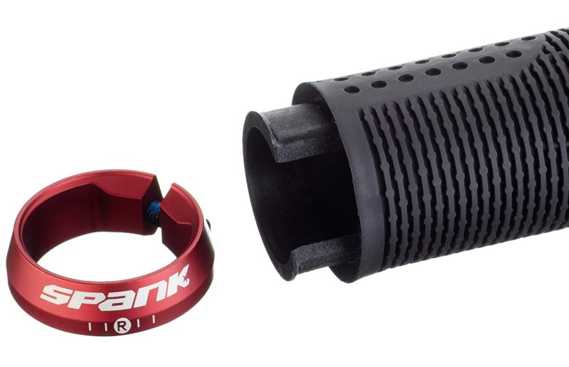 Spank Spike 33 Lock-On Grips Black/Red