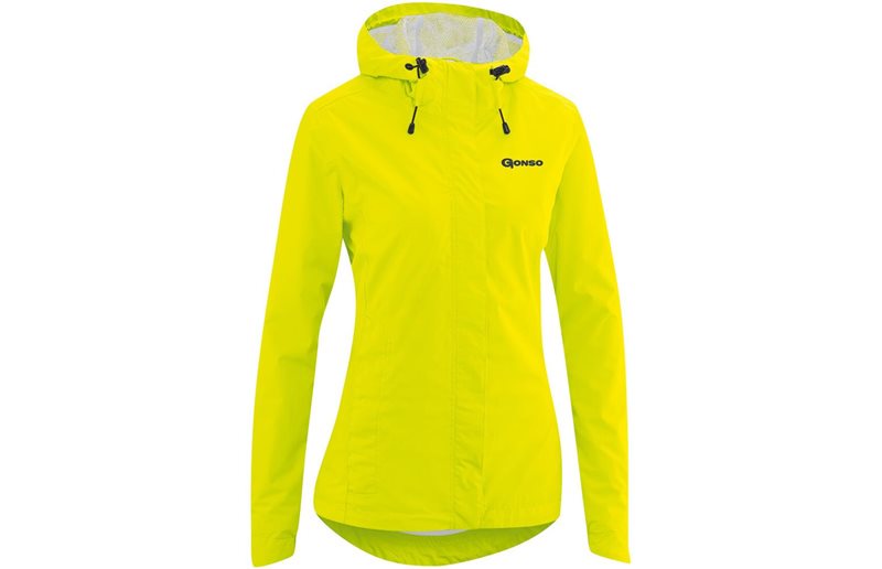 Gonso Sura Light Rain Jacket Women Safety Yellow