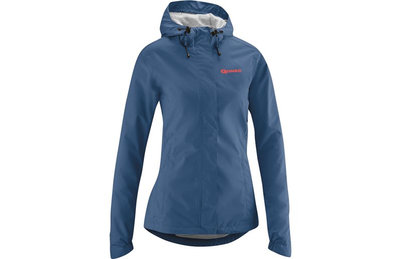 Gonso Naisten pyöräilytakki Sura Light Rain Jacket Women Cool Blue