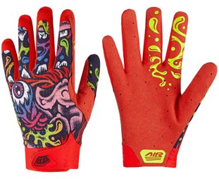 Troy Lee Designs Pyöräilyhanskat Air Gloves Bigfoot Red/Navy
