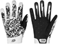 Troy Lee Designs Pyöräilyhanskat Air Gloves Skull Demon White/Black