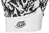 Troy Lee Designs Pyöräilyhanskat Air Gloves Skull Demon White/Black