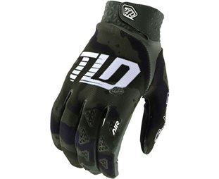 Troy Lee Designs Pyöräilyhanskat Air Gloves Camo Green/Black