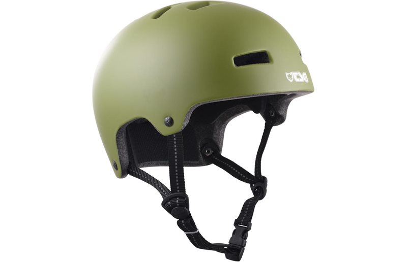 TSG Nipper Maxi Solid Color Helmet Kids Satin Olive