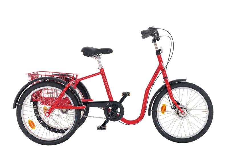 Skeppshult Trehjulssykkel S3 20 3-Girs