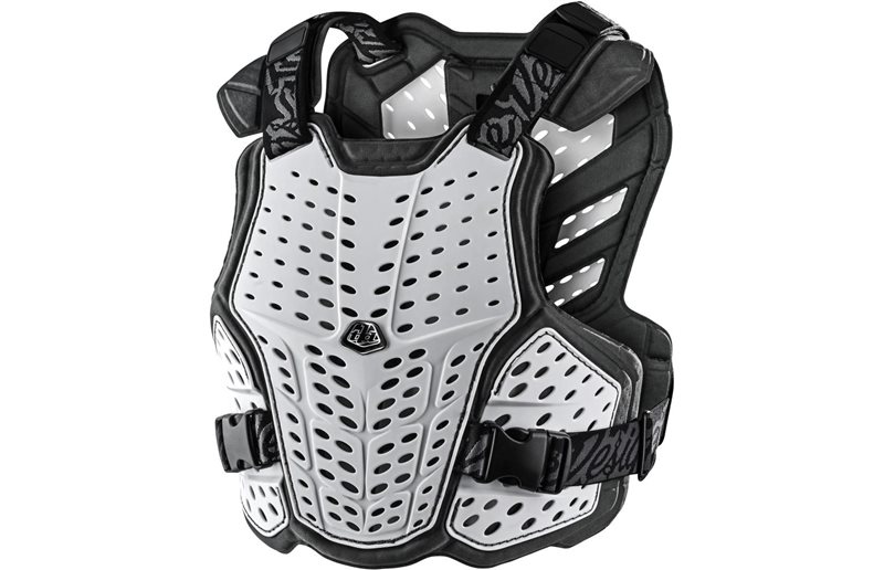 Troy Lee Designs Rockfight Chest Protector Youth Solid White