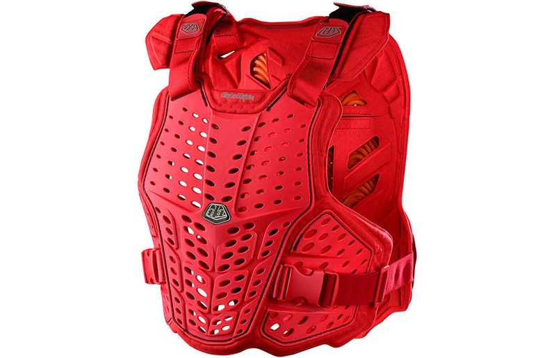 Troy Lee Designs Rockfight D3O Chest Protector Red