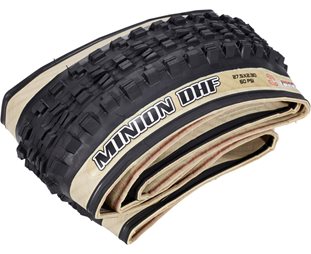 Maxxis Minion DHF Tanwall Folding Tyre 27.5x2.50" WT EXO TR Dual