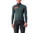 Castelli Beta RoS Jacket Men Rover Green/Red Orange