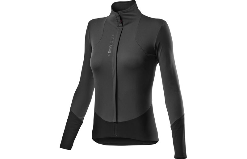 Castelli Beta RoS Jacket Women Dark Grey/Black