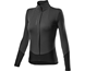 Castelli Beta RoS Jacket Women Dark Grey/Black