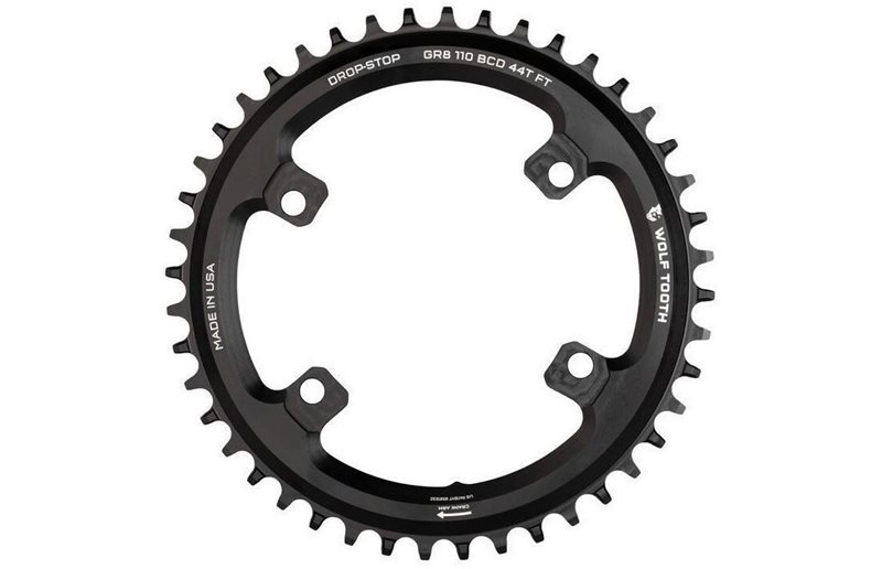 Wolf Tooth Chainring ¥110mm BCD 4-Bolt Shimano GRX