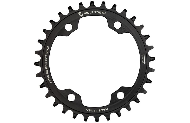 Wolf Tooth Eturatas Chainring ⌀96mm BCD Shimano M8000