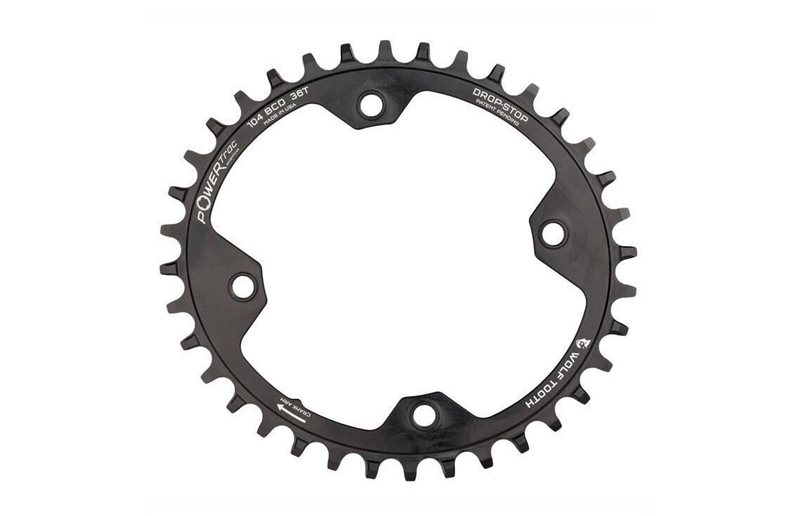 Wolf Tooth Eturatas Elliptical Chainring 12-vaihteinen ⌀104mm