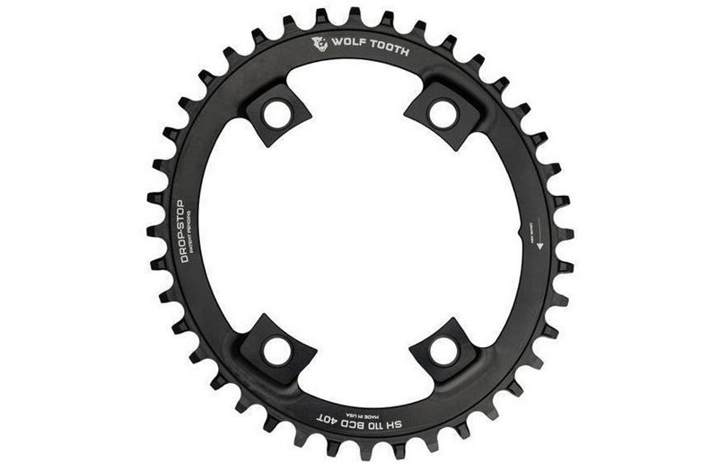 Wolf Tooth Elliptical Chainring Aysmmetric 4-Bolt Ø110mm BCD Shimano