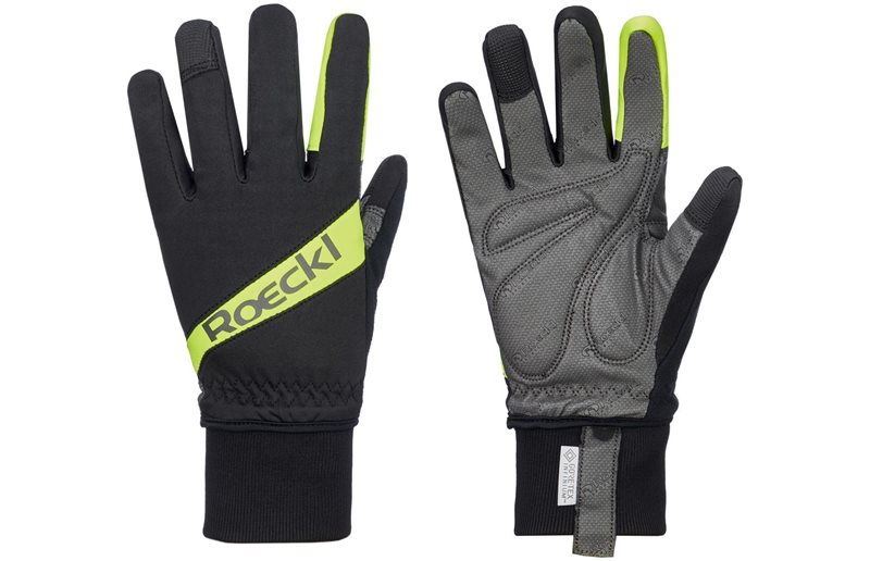 Roeckl Rofan Bike Gloves Black/Yellow