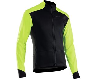 Northwave Pyöräilytakki Reload Jacket Men Yellow Fluo/Black