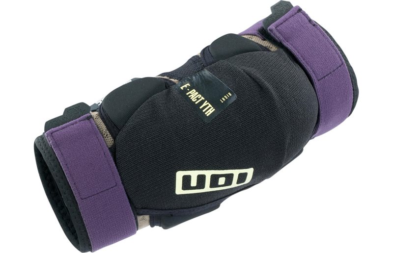 ION Kyynärsuojat E-Pact Elbow Guards Youth Dark Mud