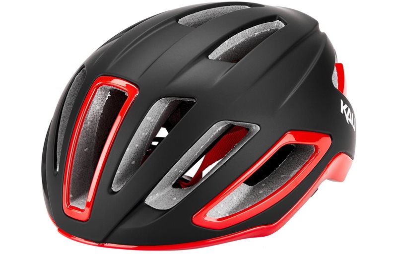 Pyöräilykypärä Kali Uno SLD Helmet Matt Black/Red