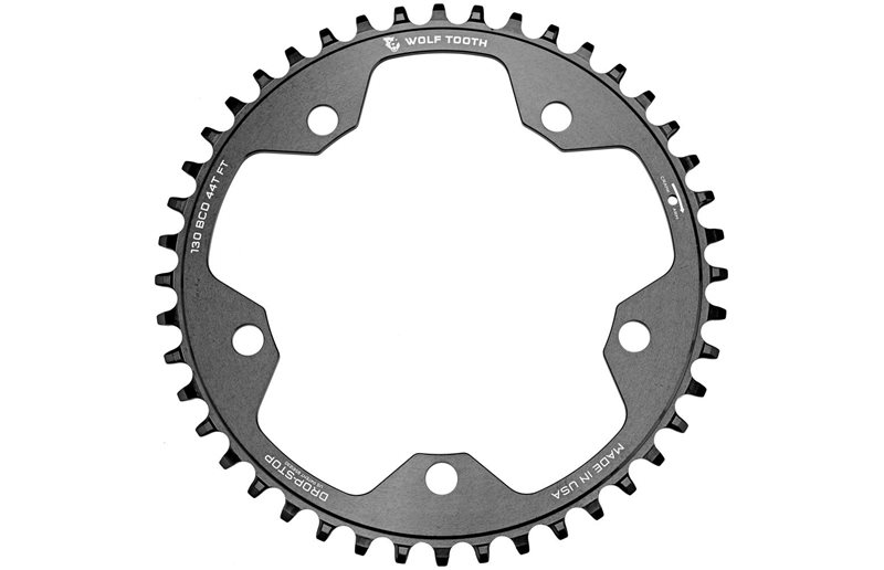 Wolf Tooth Eturatas Cyclocross Chainring Flat Top ⌀130mm
