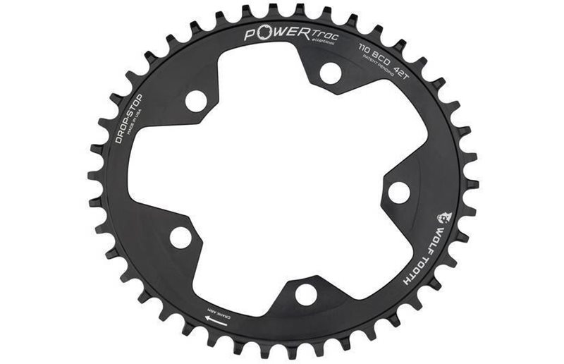 Wolf Tooth Elliptical Chainring Flat Top ¥110mm BCD