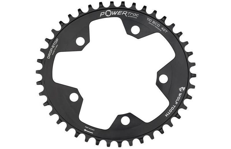 Wolf Tooth Elliptical Chainring Flat Top Ø110mm BCD