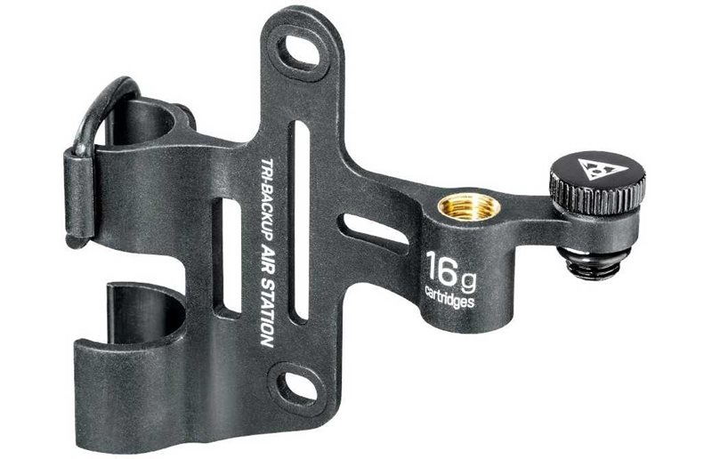 Flaskeholder Topeak Fäste Tri-Backup Air Station Black