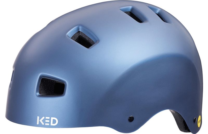 KED Citro Helmet Blue Metallic Matt