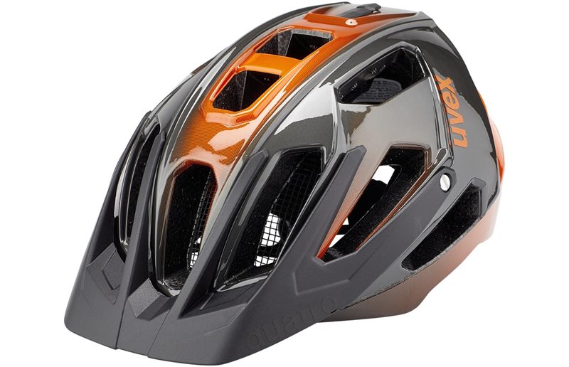 UVEX Quatro Helmet Titan/Orange