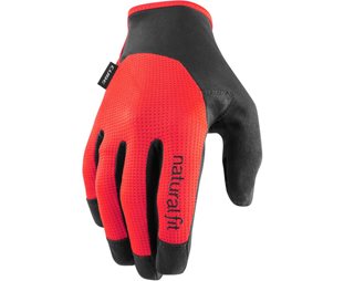 Cube X NF Long Finger Gloves Black/Red