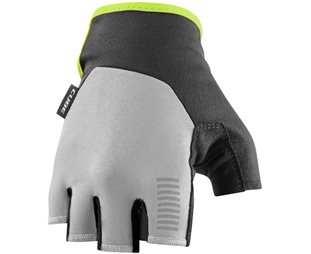 Cube X NF Short Finger Gloves Grey/Yellow