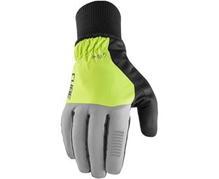 Cube X NF Winter Long Finger Gloves Grey/Yellow