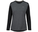 IXS Naisten pyöräilypaita Flow LS Jersey Women Black/Graphite