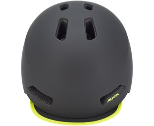 Alpina Brooklyn Helmet Black/Neon Yellow Matt