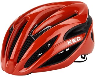 KED Rayzon Helmet Fiery Red