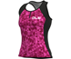 Alé Cycling Solid Triangles Tank Top Women Fluo Pink/Violet