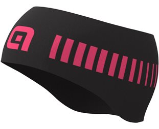 Alé Cycling Strada Headband Black/Fluo Pink